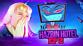 Отель Хазбин 2 серия (Hazbin Hotel) | Реакция на мульт