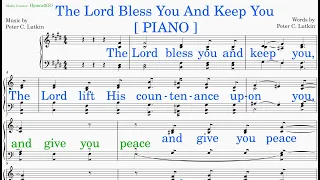 The Lord Bless You and Keep You  (Lutkin - Lutkin) [v2] Piano