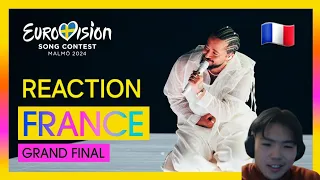 BEAUTIFUL Slimane - Mon Amour | France 🇫🇷 | Grand Final | Eurovision 2024 | CANADIAN REACTION