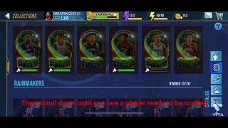 How to redeem collectibles from NBA 2K mobile