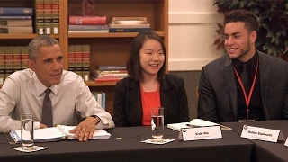 Stanford students react following President Obama's speech on cybersecurity