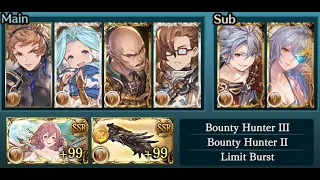 [GBF] Granblue Fantasy FA OTK 2 Buttons WITHOUT EAHTA 22M Ex+ Unite & Fight Earth Magna Highlander