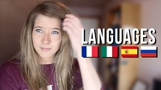 Speaking French, Russian, Italian and Spanish!