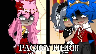 //~PACIFY HER!!!~// meme // Og Concept? // Royal Sonic AU // 💙Sonamy💖