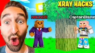 XRAY HACKING To ALWAYS Win In Minecraft