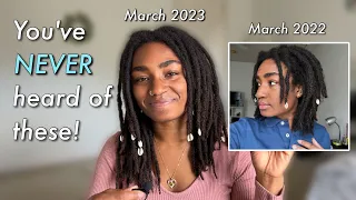 10 TIPS TO GROW LONGER LOCS THAT YOU'VE NEVER HEARD BEFORE | Loc Journey Tips