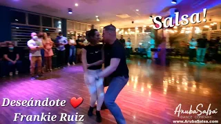 Deseándote by Frankie Ruiz | Salsa Demo by Reggie & Melitza