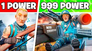 ich BAUE eine 999999999999 MILITARY BASE in Fortnite!