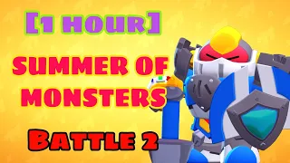 [1 hour] Brawl Stars OST "Summer of Monsters" Battle 2