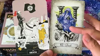 ⚡️energy pairing⚡️The Way seeker tarot & The Change tarot unbox, flip through, review