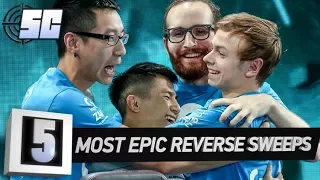 5 Most Epic Reverse Sweeps in LoL History | LoL eSports