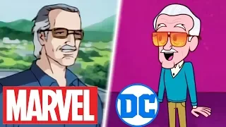 All Animated Stan Lee Cameos in Marvel & DC (R.I.P. 1922-2018)