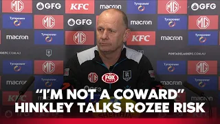 Ken Hinkley: "I'm not a coward!" 😨 | Port Adelaide Power press conference | Fox Footy