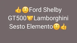 Asphalt nitro finish Ford Shelby GT500 vs 😀 Lamborghini Sesto Elemento Update!