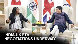 Piyush Goyal meets UK Secretary of State for 6th round India-UK FTA negotiations