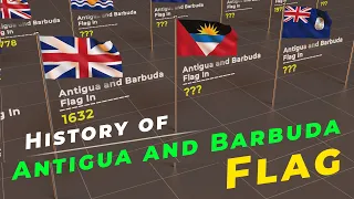 Antigua and Barbuda Flag Timeline | History of Antigua and Barbuda Flag | Flags of the world |