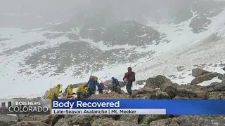 Body Recovered After Avalanche In Rocky Mountain National Park