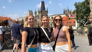 🇨🇿 PRAGUE WALKING TOUR, DISCOVERING OLD-WORLD CHARM, EXPLORING PRAGUE'S HISTORIC CENTRE, 4K60FPS HDR