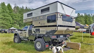 FOUR WHEEL CAMPER HAWK FLAT BED INTERIOR WALK THRU - Mule Baja Runner w/ NORWELD ALUMINUM BED