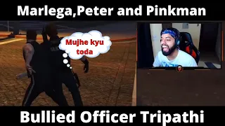 Tripathi Bullied by Marlega,Jassy Pinkman and Peter Parker || Funny Moment of GTA 5