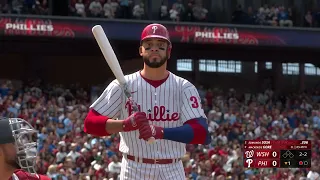 MLB The Show 23 Gameplay: Washington Nationals vs Philadelphia Phillies - (PS5) [4K60FPS]