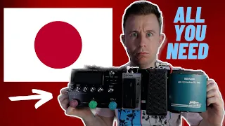 How I GIG in JAPAN with the BOSS GT-1000 Core.
