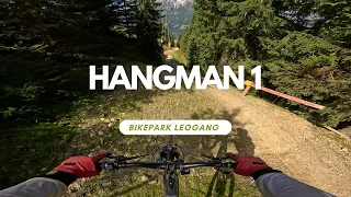 Hangman 1 Expert Line ❌Bikepark Leogang Austria 🇦🇹 2023 POV RAW full run