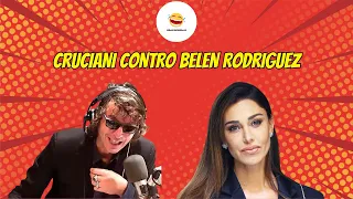 Cruciani arrabbiato con Belen Rodriguez 😂😂