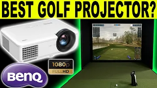 Best Budget Golf Simulator Projector in 2024? BENQ LH820ST Review (AFFORDABLE LASER!)