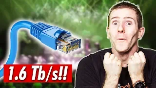 World's Fastest Internet - 1.6 TERABITS per Second