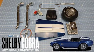 Agora Models 1965 Shelby Cobra 427 semi-competition 1:8 Scale - Pack 1 - Stages 1-6