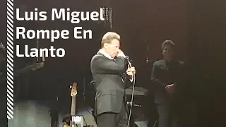 Luis Miguel Breaks in Tears