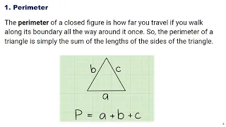 Topic 4: Perimeter and Area