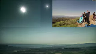 2017 Great American Total Solar Eclipse, Timelapse,  Madras Oregon