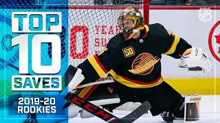 Top 10 Rookie Saves of 2019-20 ... So Far | NHL