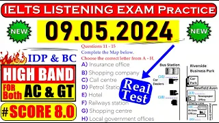 IELTS LISTENING PRACTICE TEST 2024 WITH ANSWERS | 09.05.2024