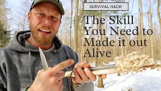 Survival Hack: Handheld Fire: Starting a Fire in the Rain and Snow, Survival Fire Starter