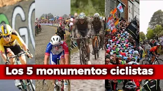 Los Cinco Monumentos Ciclistas |Clásicas Ciclismo Profesional