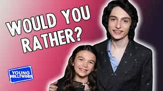 Finn Wolfhard & Brooklynn Prince Play Would You Rather: The Turning Edition