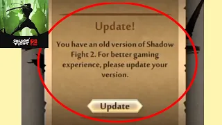 Fix Update Problem In Shadow Fight 2 || How to update Shadow Fight 2 Game