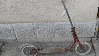 How to make Broken Rusty 1970s Oldtimer Scooter - Restoration