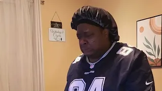 Cowboys fan loses  it after the blowout loss to the 49ners.