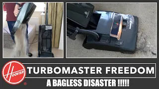 Hoover Turbomaster Freedom Vacuum Cleaner - A Bagless Disaster!
