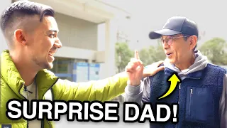 I Surprised My Dad in China (4 Year Reunion)