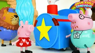 Jouets Peppa Pig au zoo : Vidéo éducative sur les animaux pour les enfants !