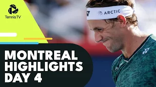 Ruud Battles Bautista Agut; Kyrgios, Auger-Aliassime Feature | Montreal 2022 Day 4 Highlights