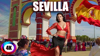 Feria de Sevilla 2024 in 4K sevilla feria de abril💃🏼Walking Tour