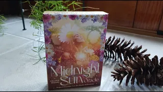 Midnight Sun Oracle ~ NEW RELEASE ~  Unboxing & Full Flip Through