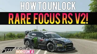 Forza Horizon 4 - How To Get The RARE FOCUS RS V2! (Gymkhana 10) + Fast Method