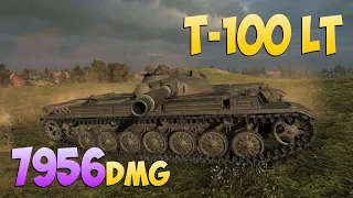 T-100 LT - 4 Frags 7.9K Damage - A deserved master! - World Of Tanks